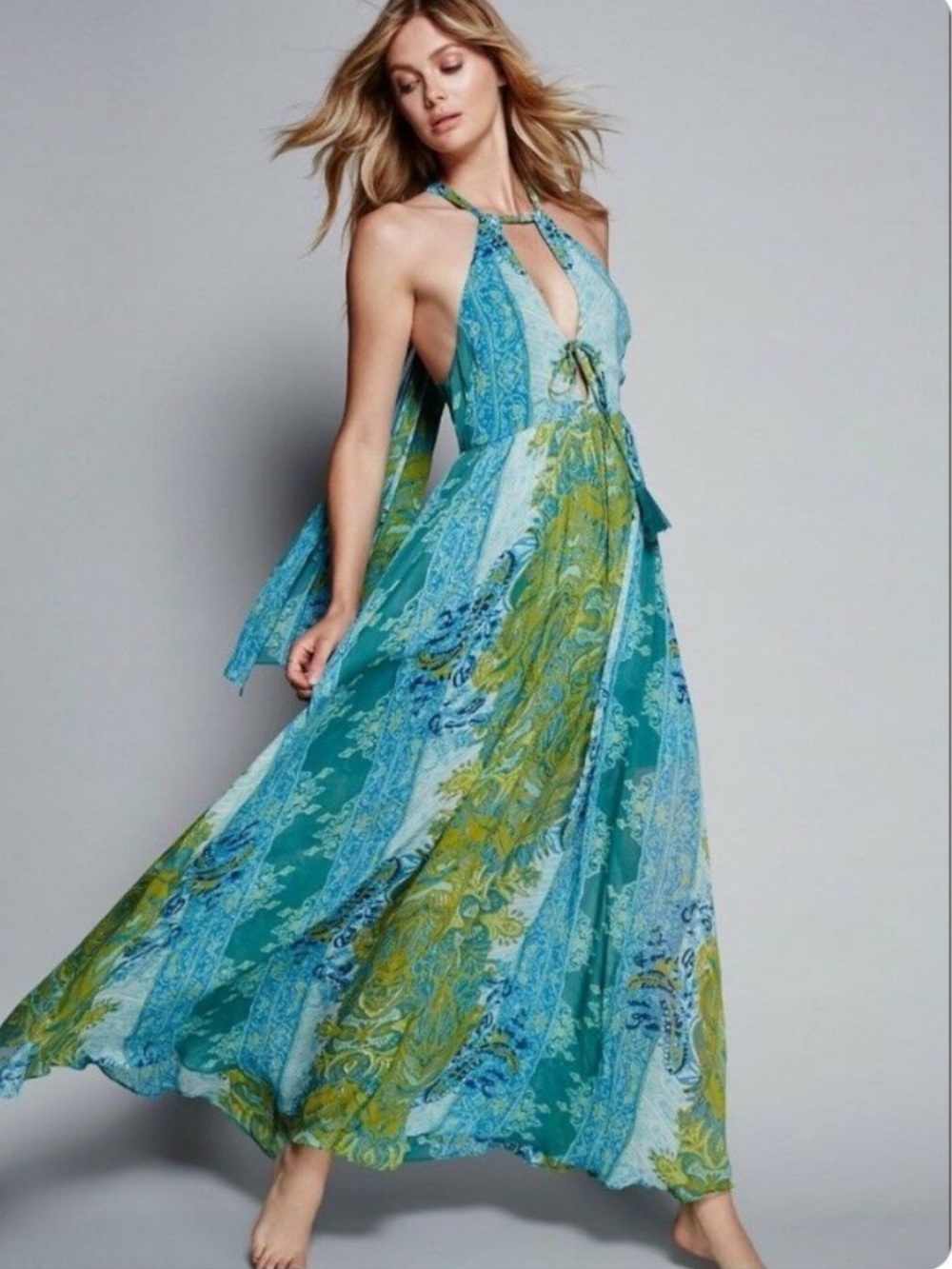 NWOT Free People Unattainable Maxi Dress